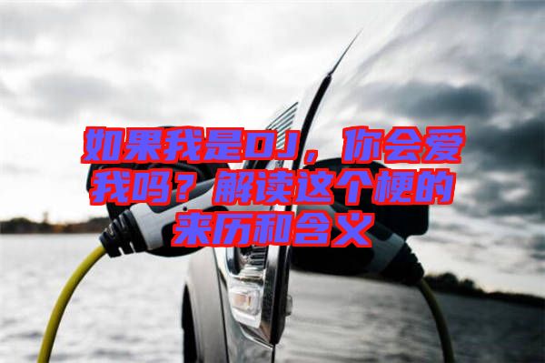 如果我是DJ，你會(huì)愛(ài)我嗎？解讀這個(gè)梗的來(lái)歷和含義